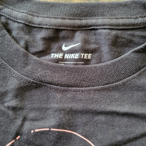 Nike Girls Have A Nike Day Shirt Girls Large CN0377 010 Color Black Smile 092024 - Picture 3 of 6